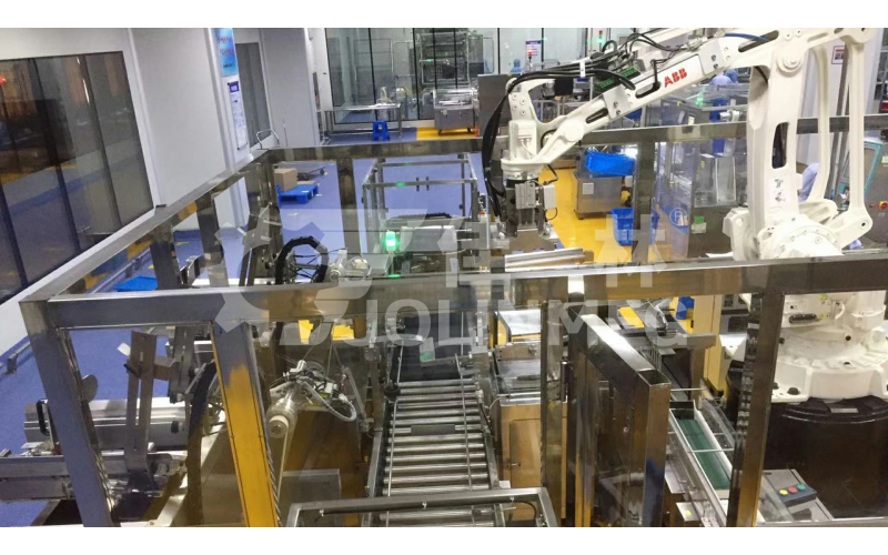 盒類藥品自動(dòng)化后道包裝線